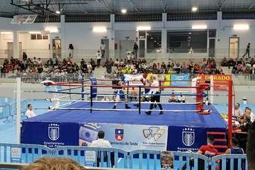 El boxeo volvió a Telde con una velada en el Pabellón Juan Carlos Hernández (Foto TA)